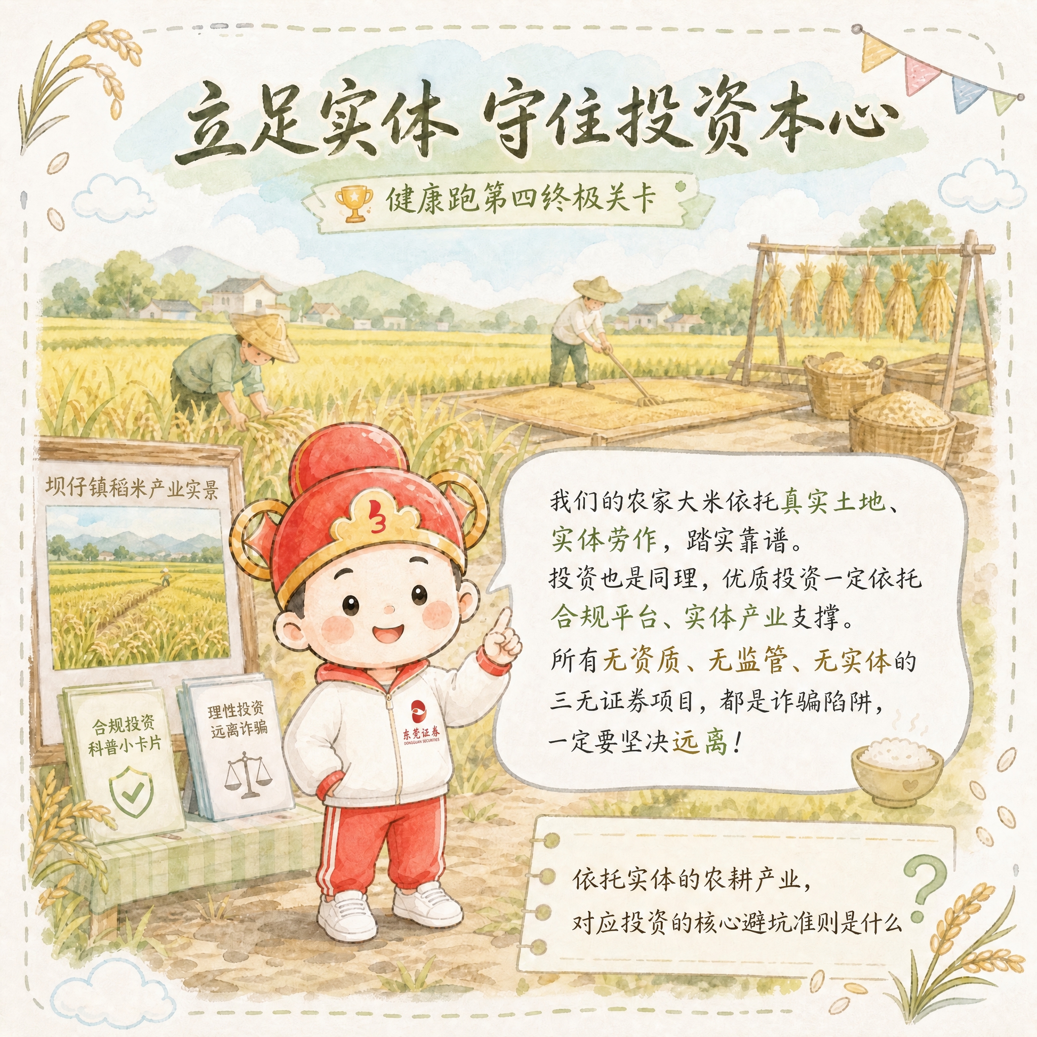 将图中财富小宝的服装换成参考图中的款式：白色运动外套（拉链款，… - 图片创意预览