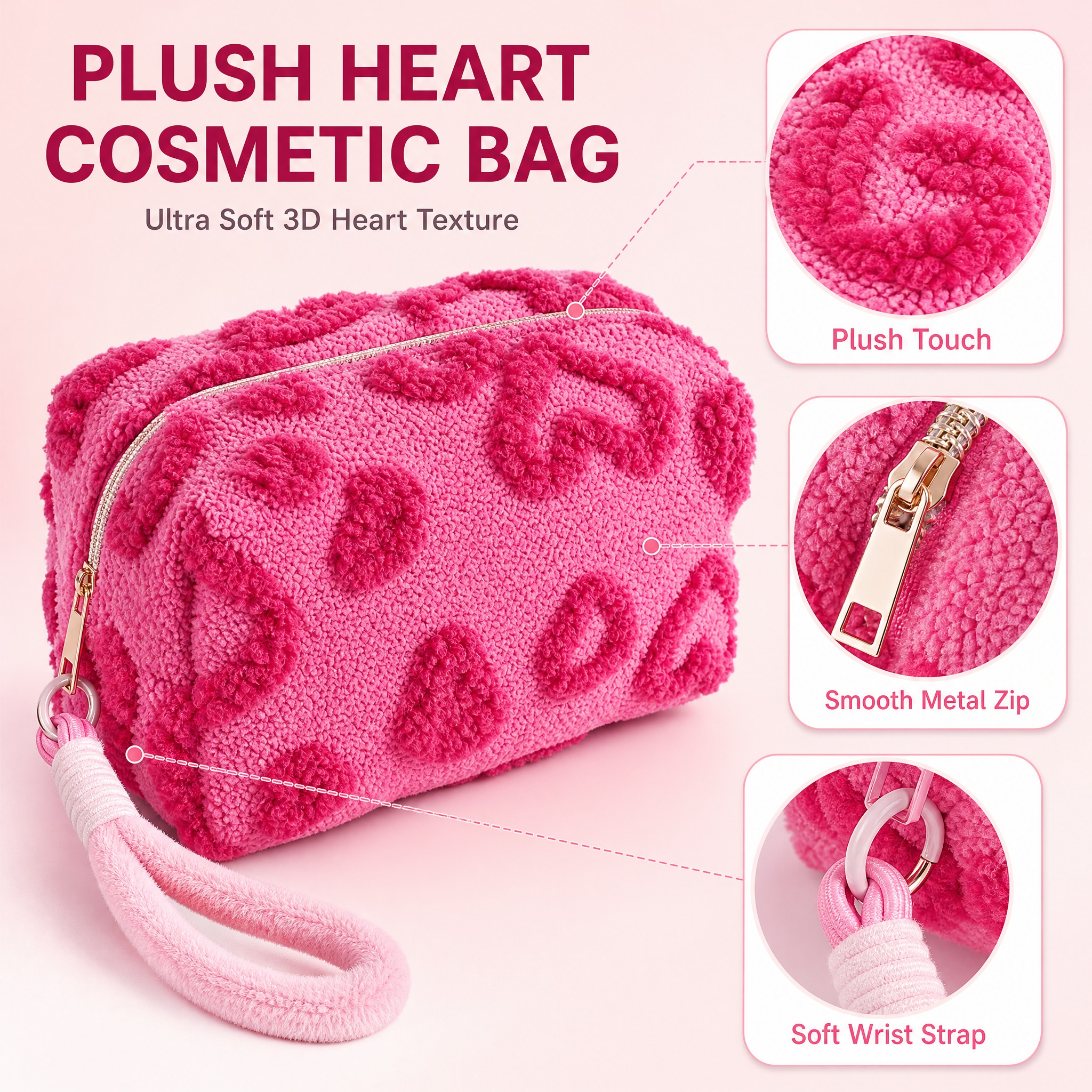 [主图-2] 商品名称 Plush Heart Women's… - 图片创意预览