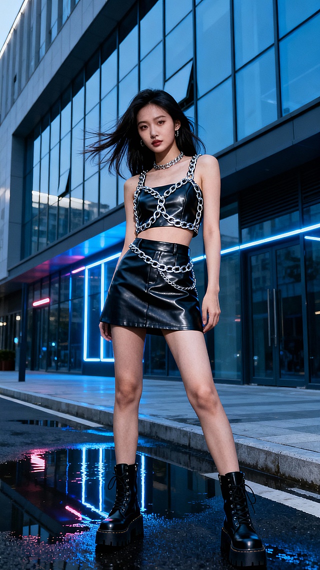 生成30张漂亮小姐姐全身照片，穿超短裙的，单张单张，不要合集