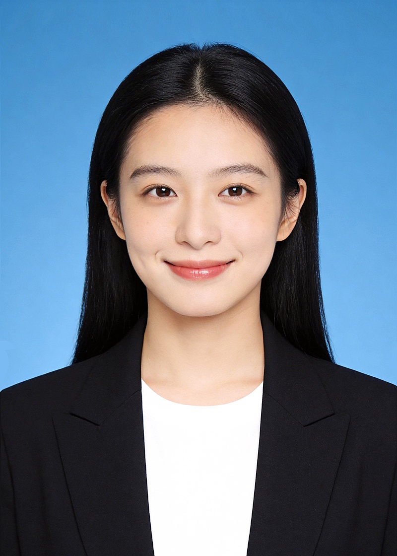 黑色西装外套正式风女性职场证件照