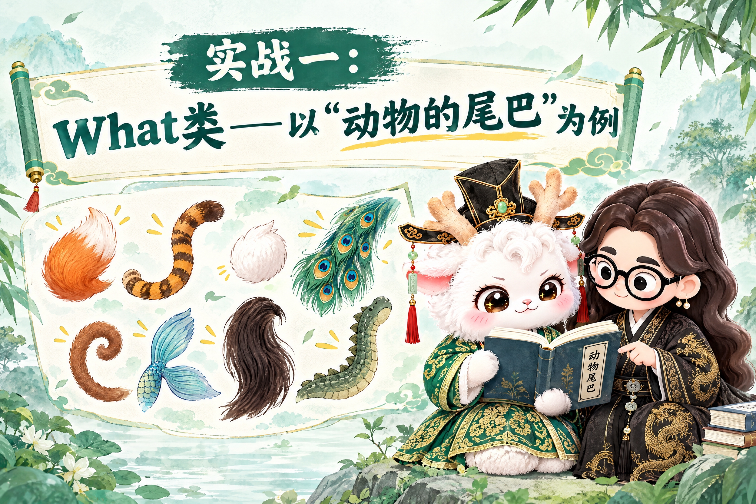 横版6寸比例的实战标题页设计，大标题为"实战一：What类——… - 图片创意预览
