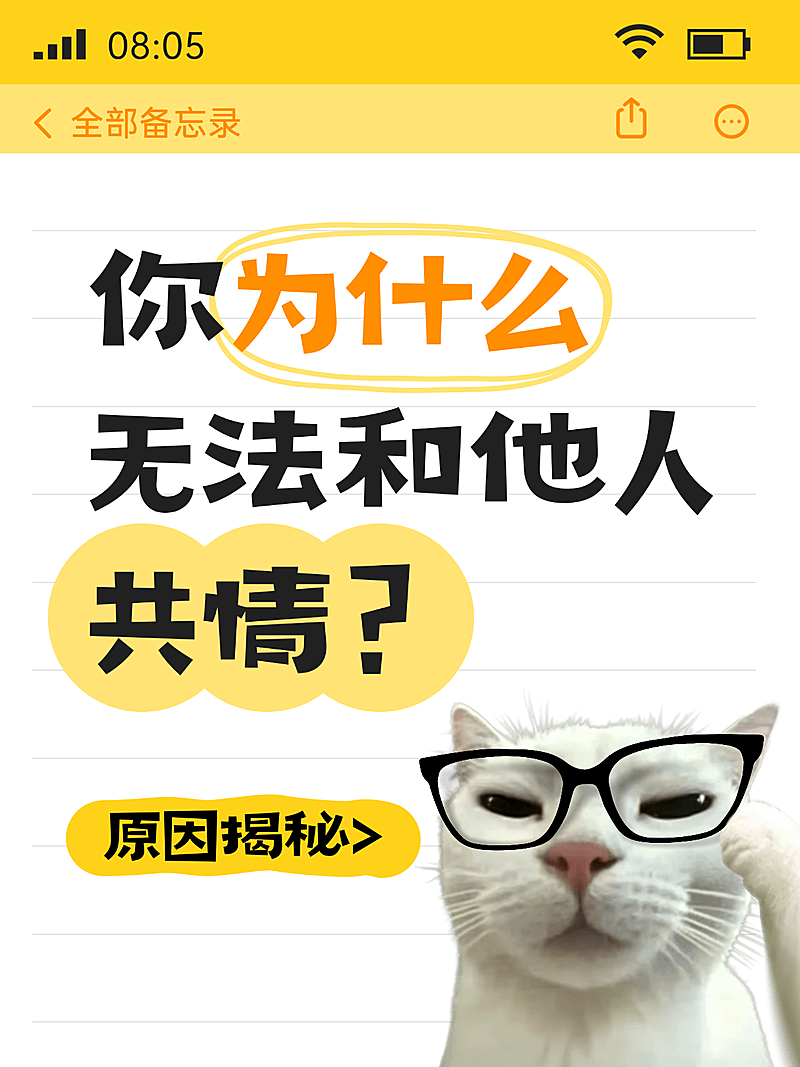 爆款吸睛大字猫meme小红书封面