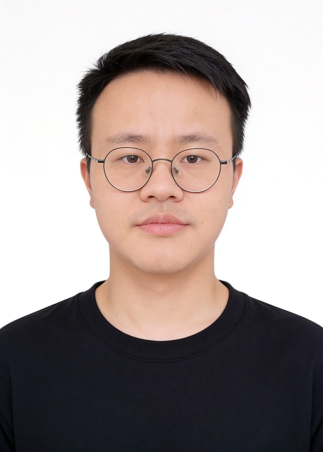 保留第一张图中人物发型､脸型､年龄特征生成标准样式证件照;参考第二张图的人物占位和比例;标准焦段50mm,纯正面胸像,提亮肤色,消除暗沉,轻度美颜,清透裸妆,隐形毛孔,均匀肤色,唇色自然提亮;头部发型完整,肤色白皙细腻,纯正面,头顶至上边缘有5%的距离,入境范围头部至胸部以上区域;人物居中,头顶距上边缘约10%,下巴距下边缘约30%,肩部平展,人物占比约画面的70%;柔和正面顺光均匀柔光,面部明亮无硬影,背景均匀提亮,画质清晰,零噪点降噪;表情自然,眼神澄澈,看向镜头,嘴角微微上扬,面部清晰(脸部无遮挡);去除人物之外的所有装饰元素,身穿深黑色基础款宽圆领宽松纯棉长袖上衣(质地柔软)｡均匀柔光布光,面部明暗过渡自然(无硬阴影､无高光反光点);面部亮度高于背景10%,突出人像主体;去除人物之外的所有元素,头部发型完整;纯净纯白色背景(无任何杂物､纹理､渐变);背景亮度均匀统一(无明暗差异);高清锐利画质,细节清晰可见;零噪点处理(无颗粒感);色彩还原自然(无偏色),严格按照第一张图内容生成｡