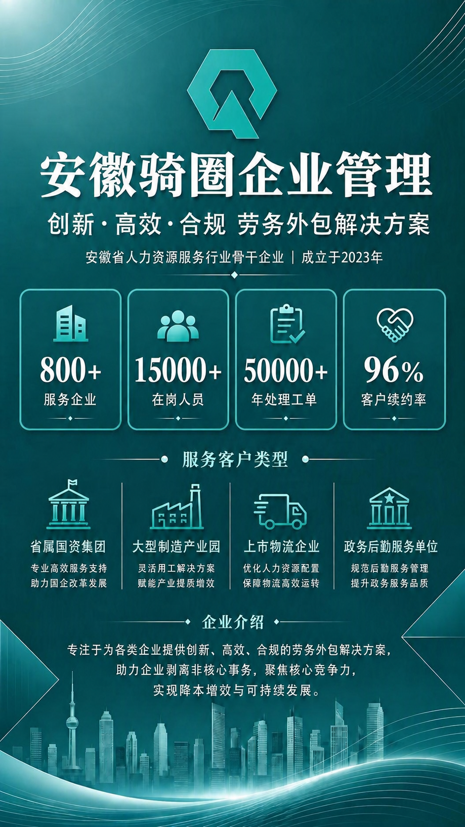 将海报中"服务企业 1000+" 改为 "服务企业 800+"… - 图片创意预览