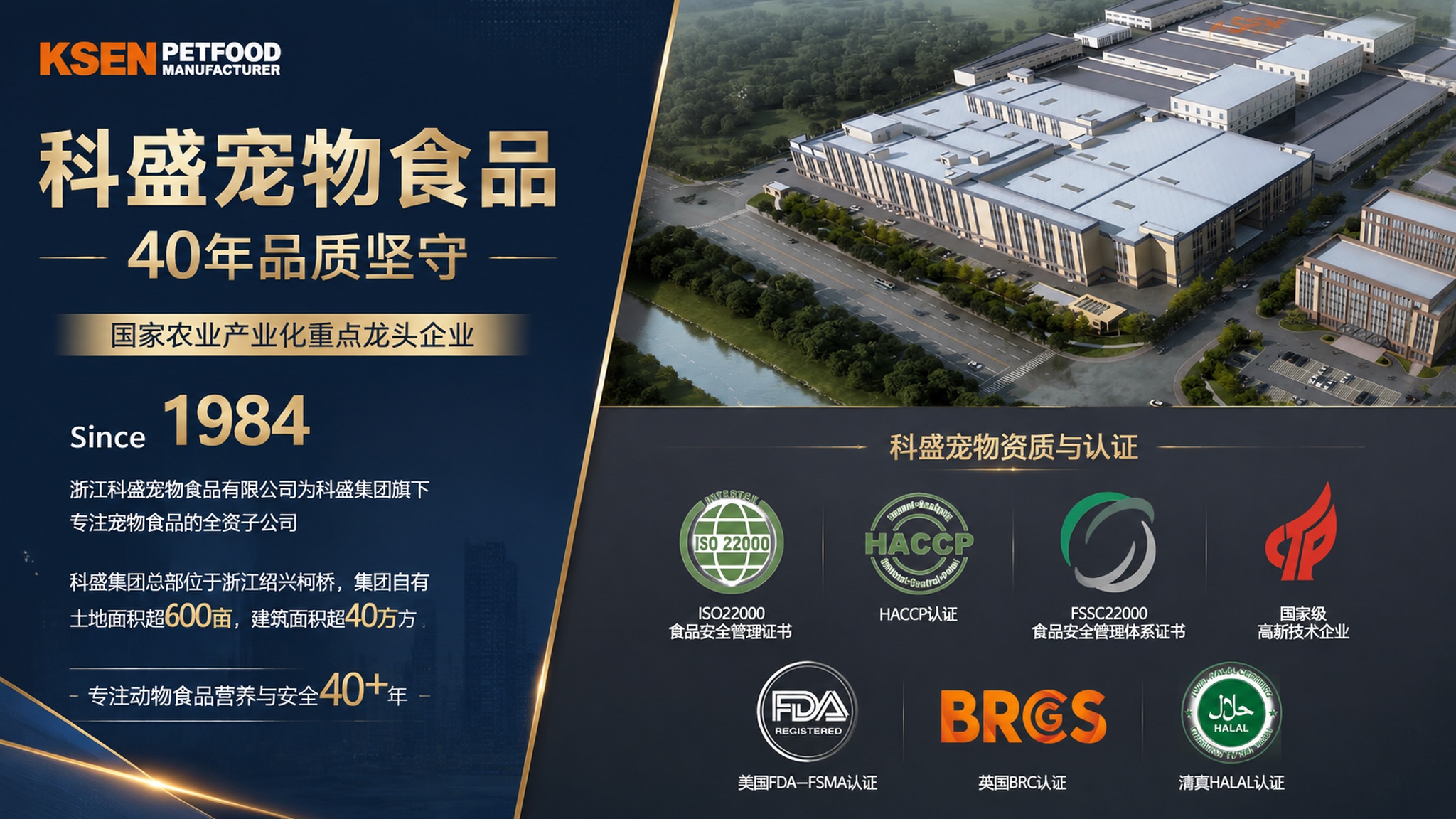 高端商务企业品牌宣传海报，将两张参考图内容合并为一张高级感横版… - 图片创意预览