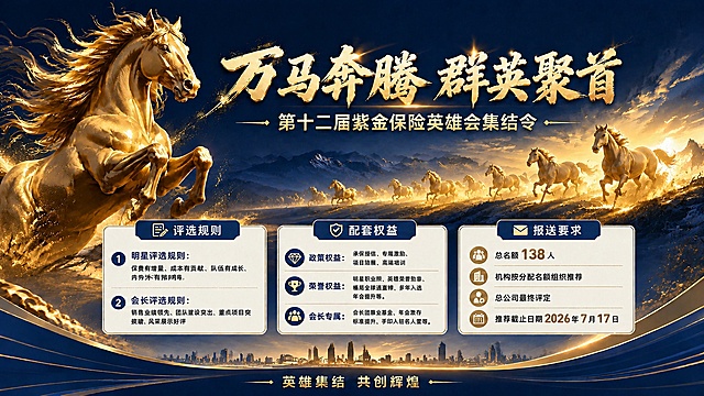 调整前景主马颜色，和标题金色文字色调统一，增加浅金鎏金质感，介于之前的纯金和深棕之间，保留金属光泽，和金色标题呼应协调，远景群马调整为偏浅金剪影效果，整体风格统一。文字内容和排版保持不变。