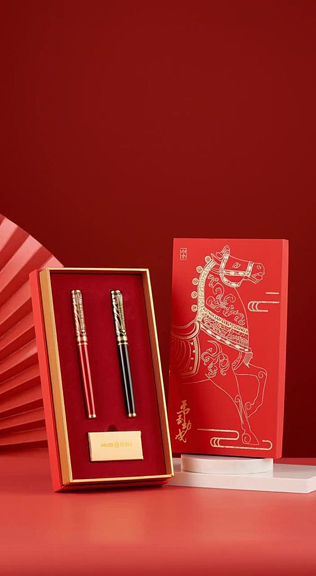 马年生肖款钢笔礼盒