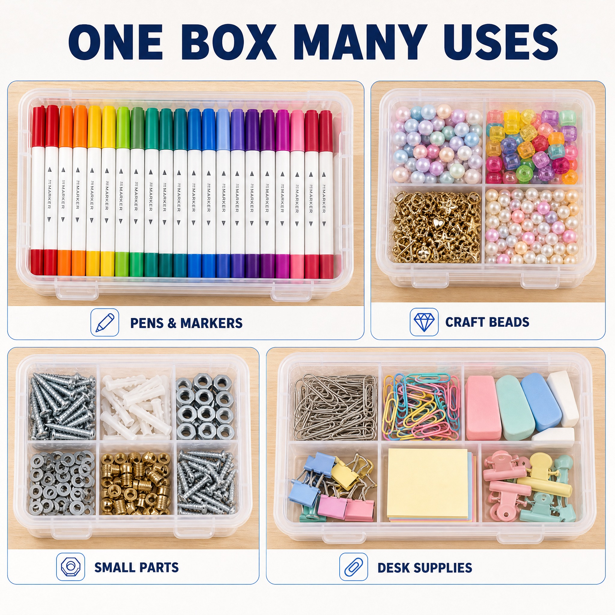 [主图-4] Clear Stackable Storage… - 图片创意预览