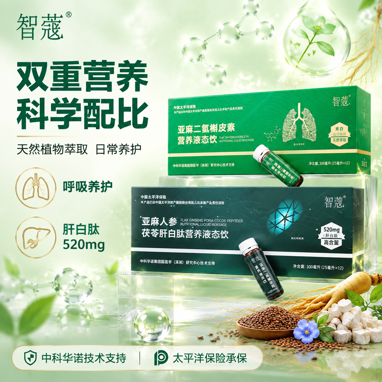 [主图-1] 双重营养组合首图 突出双款产品同框与核心卖点 强… - 图片创意预览