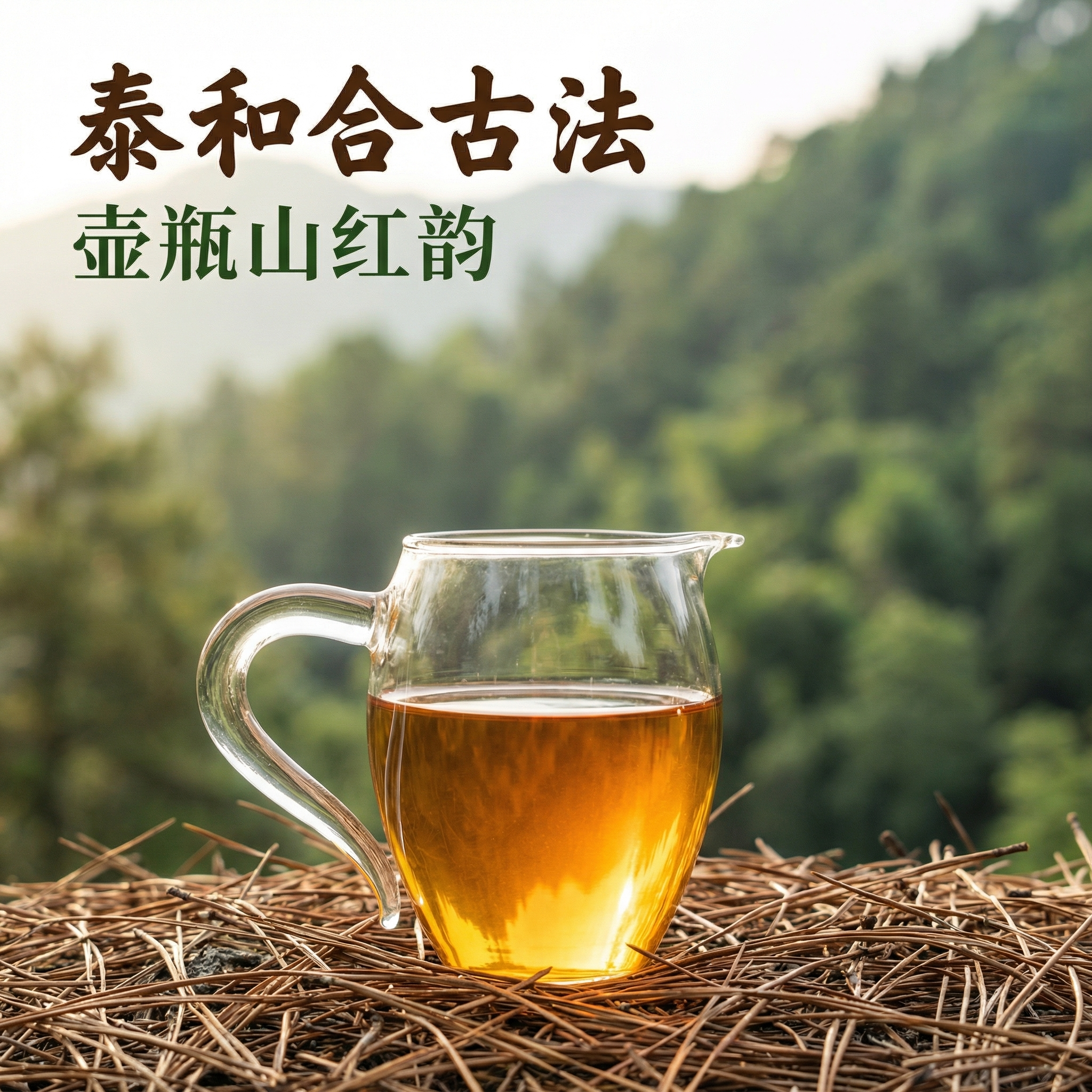 [主图 1] 手工红茶电商主图 [氛围风格] 绿色无污染，亲近… - 图片创意预览