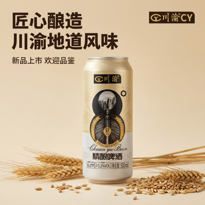 「图片1」每张图片都要展示啤酒 就是我传这张图片预览效果