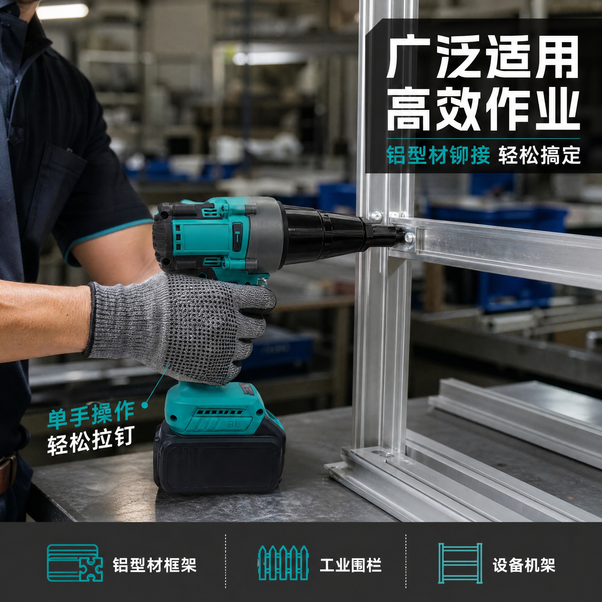 [主图-6] 使用场景操作图，主题为实际施工操作场景展示，展示… - 图片创意预览