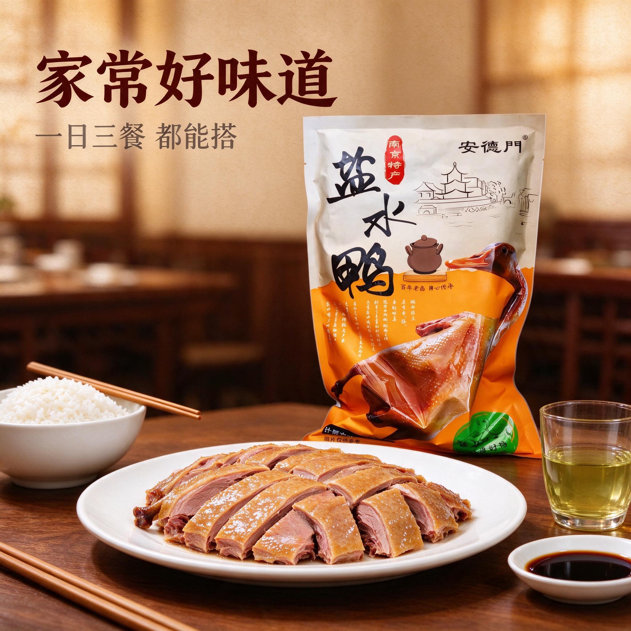 [商品] 使用【图1】安德门南京盐水鸭包装袋；保留包装袋整体结… - 图片创意预览
