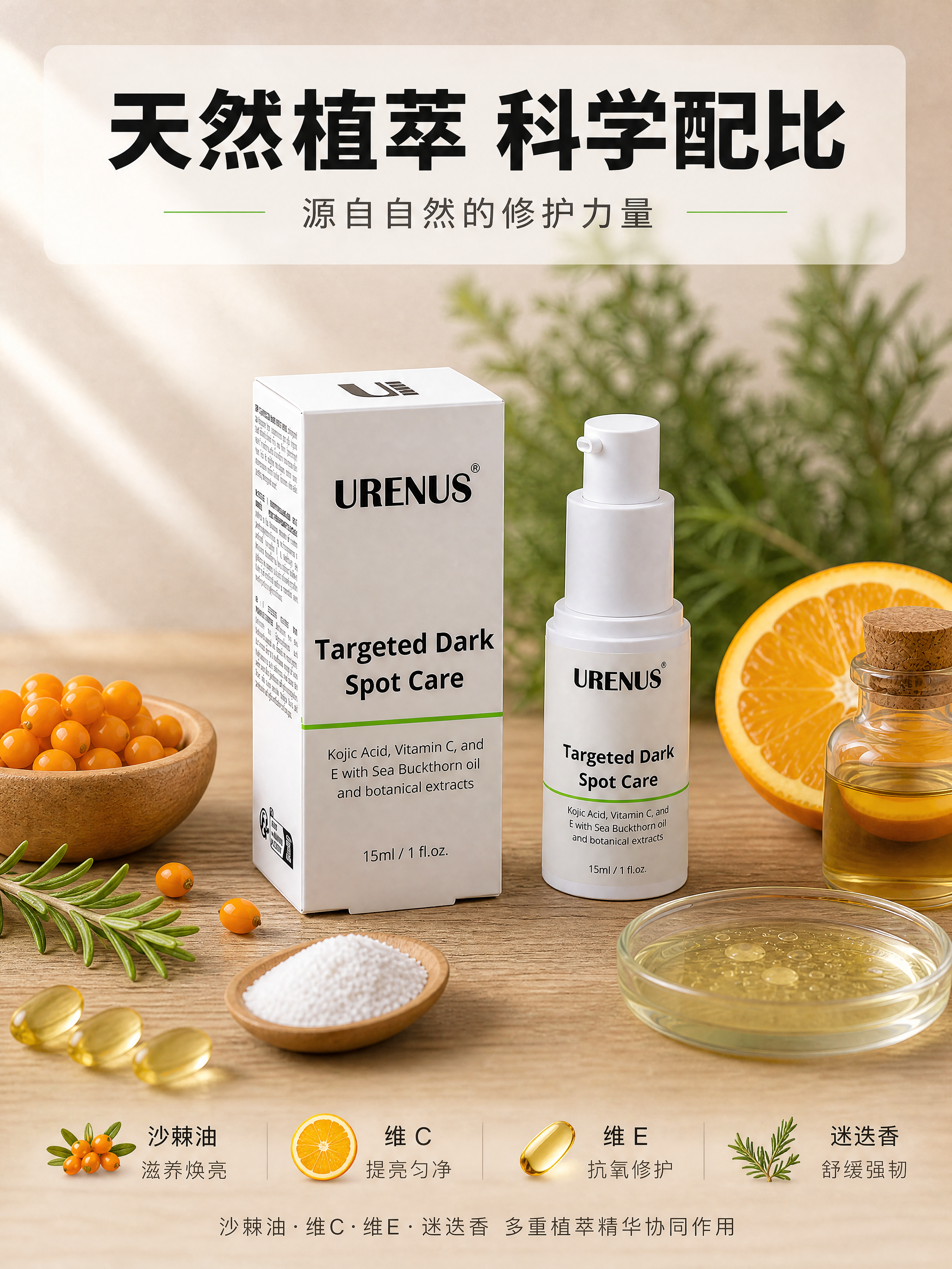 [商品] 使用【图5】URENUS淡斑精华乳白色按压泵瓶+白色… - 图片创意预览