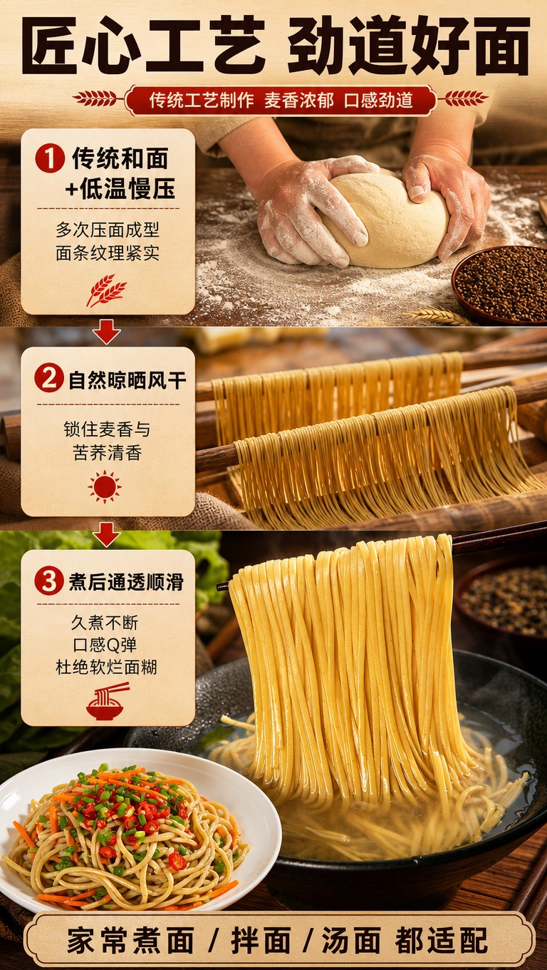 [商品] 使用【图3】煮面筷子挑起图、【图1】成品拌面图；保留… - 图片创意预览
