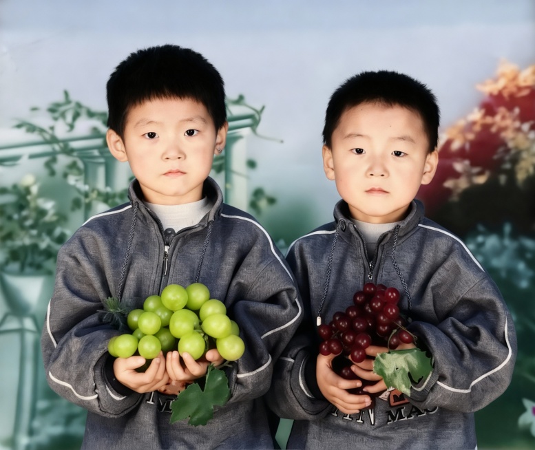 左边的水果绿一点其他保持不变预览效果