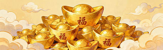 我需要生成一套套图，共10张图，所有图必须要是插画风格，要有新年的元素，看起来有节日氛围，同时所有图片风格统一，最好是一套。第一张横板174×25的比例（财神相关插画），第二张横板171×25的比例（福禄寿相关的插画），第三张34×40的比例（马年大吉相关的），第四张16×39的比例（这一张上面要有文字：卫生间 由此进），第五张103×25的比例（舞龙相关的插画），第六张162×25的比例（舞狮相关的），第七张81×25的比例（金元宝发财相关的），第八张24×25的比例（摇钱树相关的），第九张91×25的比例（年年有余相关的），第十张67×40的比例（2026新年相关的）。