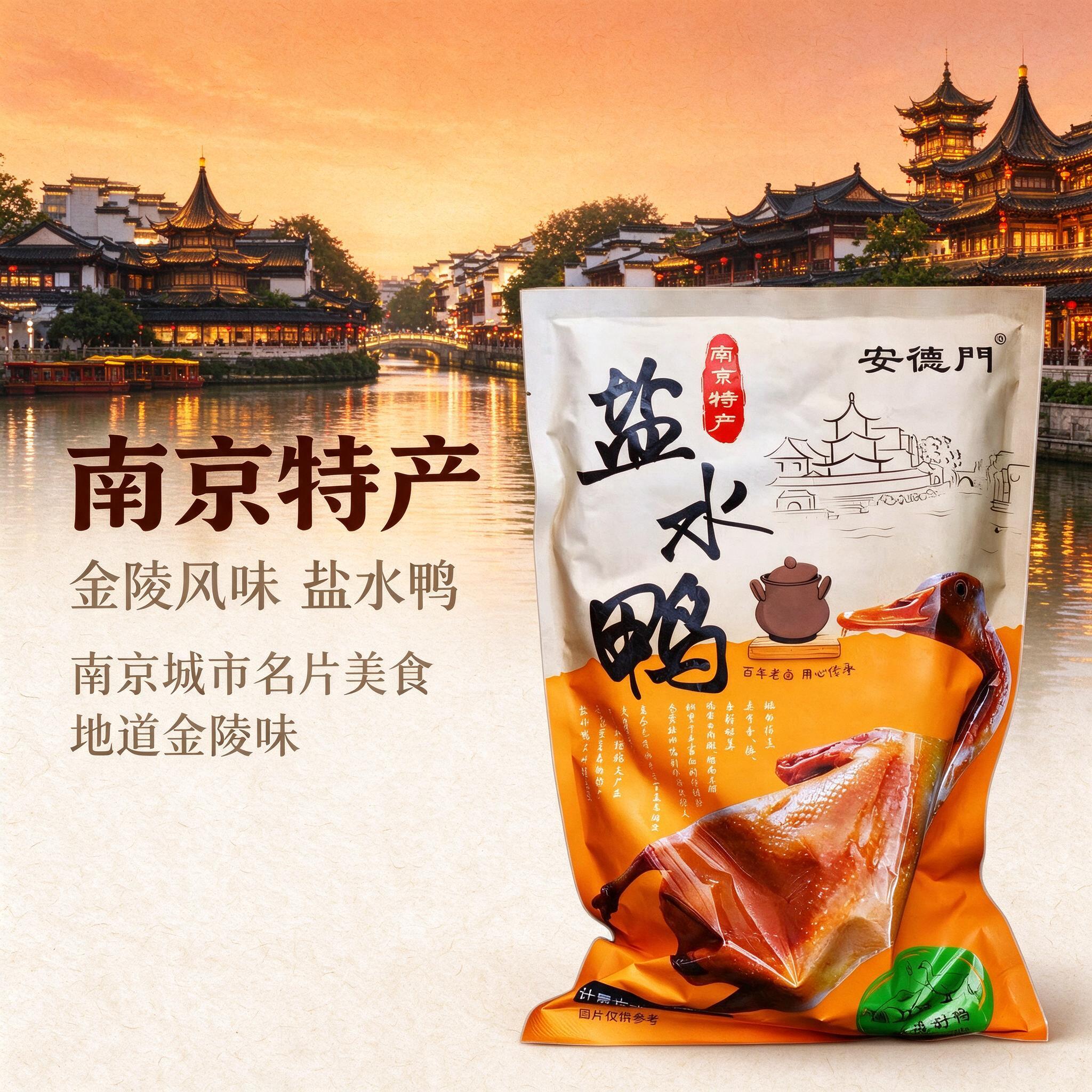 [商品] 使用【图1】安德门南京盐水鸭包装袋；保留包装袋整体结… - 图片创意预览