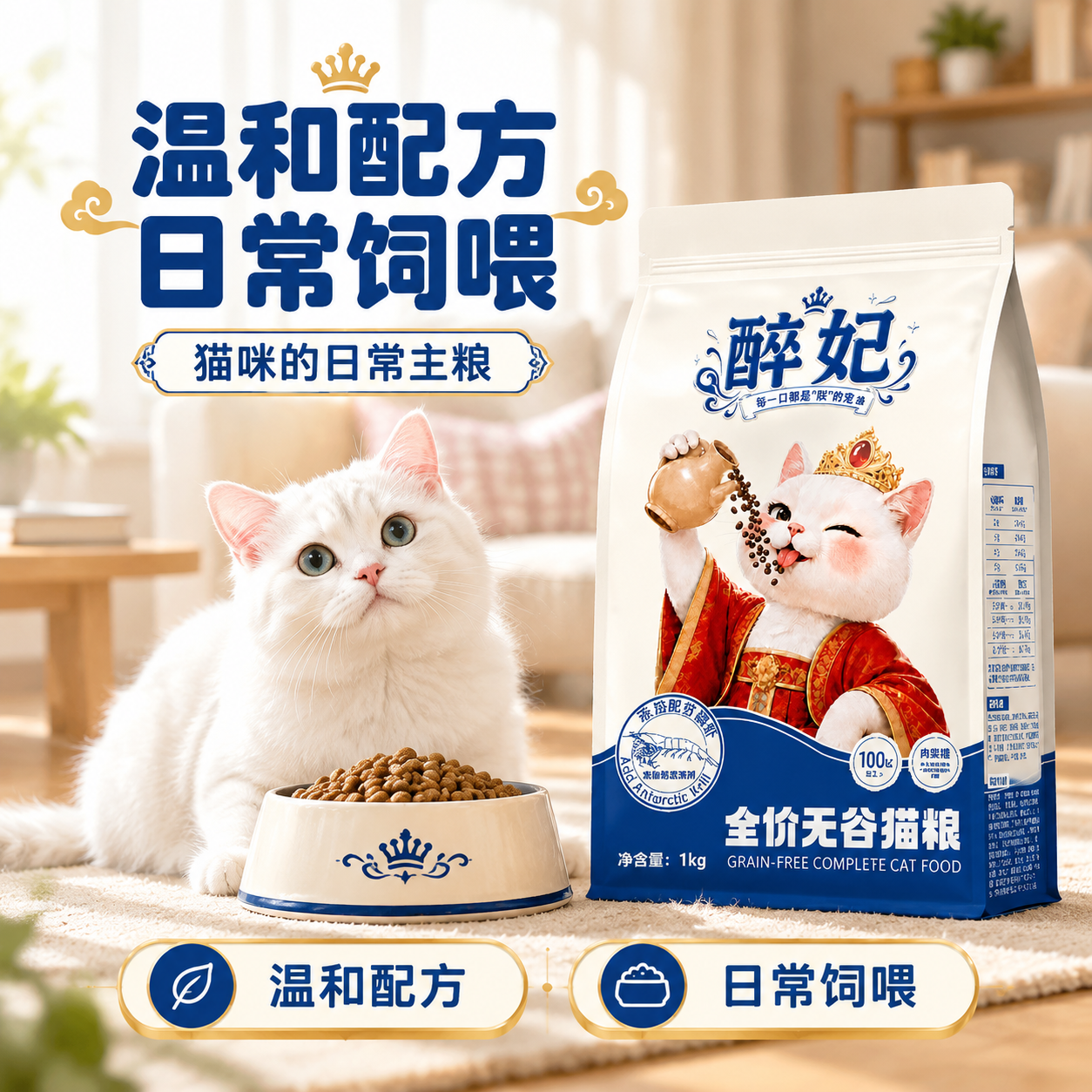 [主图-7] 温和配方 日常饲喂 安心食用 [统一基调] 国潮… - 图片创意预览
