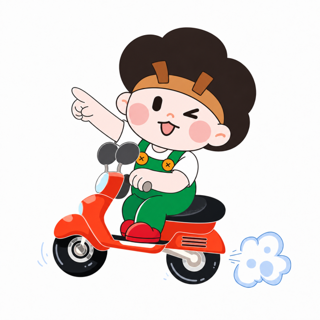 去掉帽子上的花纹，改成纯色深棕色帽子，去掉IP人物侧面的点点，其他画面风格和元素保持不变预览效果
