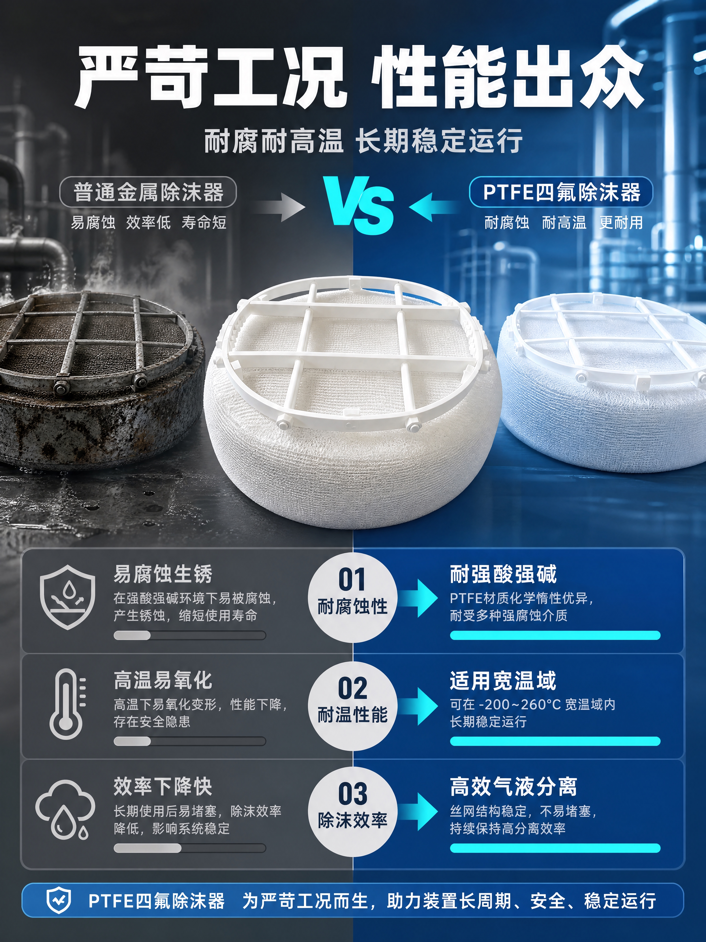 [商品] 使用【图1】聚四氟乙烯PTFE四氟丝网除沫器；保留圆… - 图片创意预览