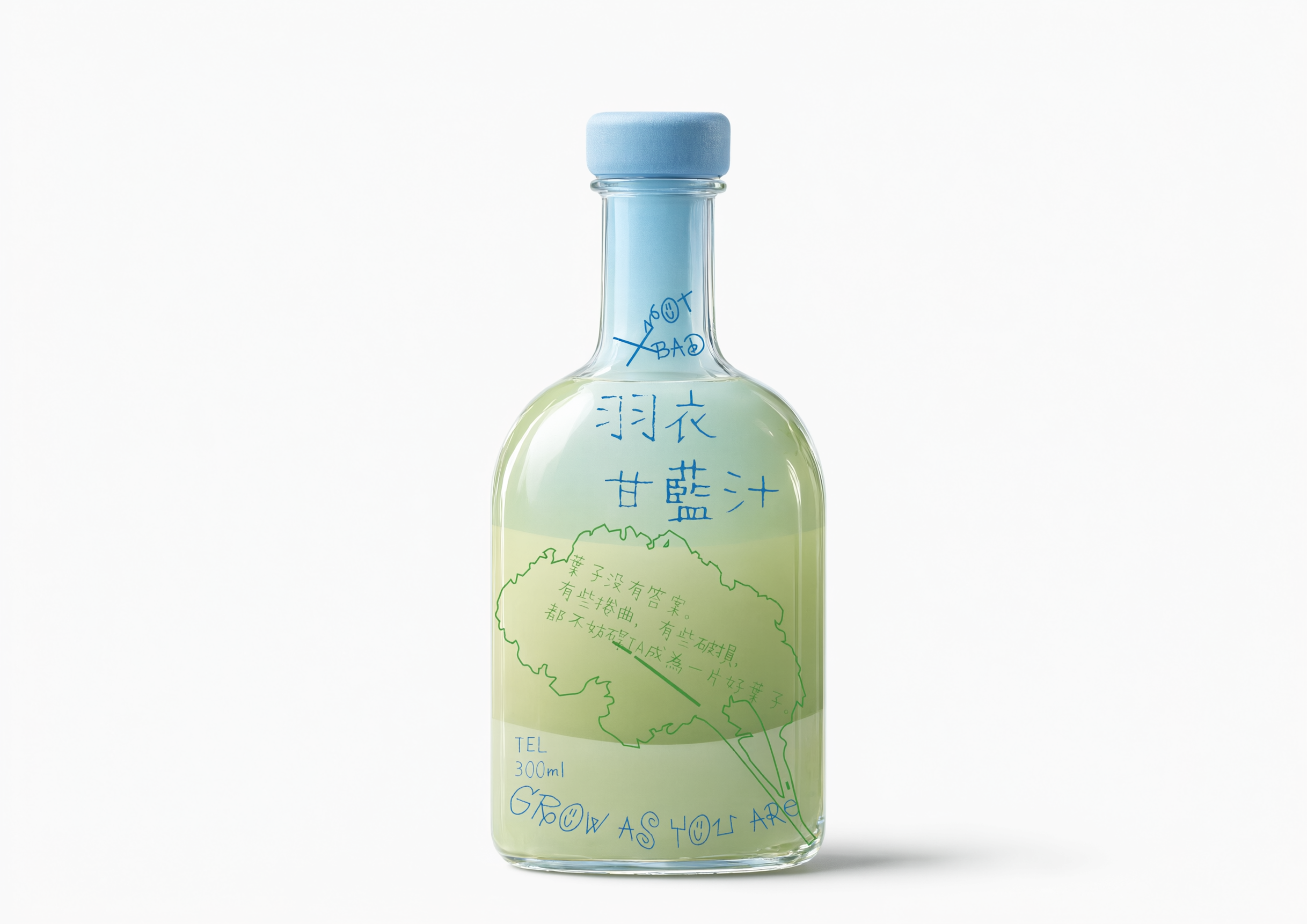 将这张扁平插画风格的果汁瓶设计图，重绘为真实质感的立体玻璃果汁… - 图片创意预览