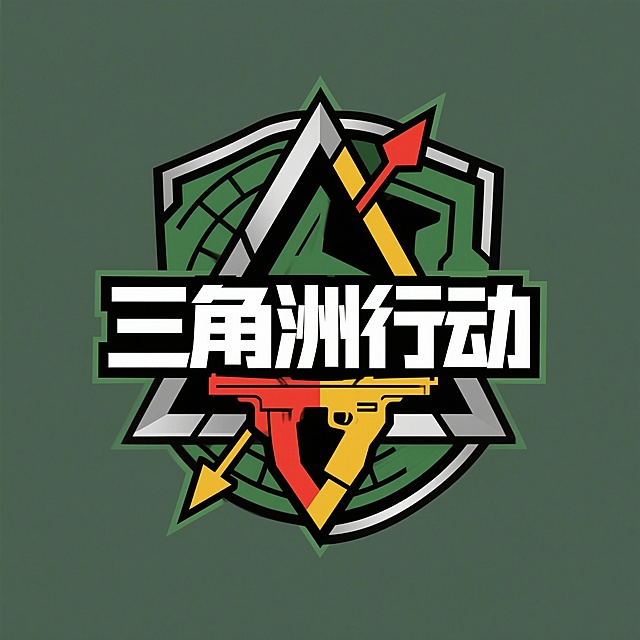 帮我设计一个三角洲行动的log          log设计简单明了但要突出主题       颜色可以多样化