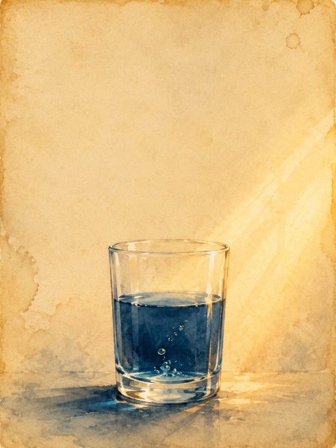 复古手绘水彩插画风格，细腻笔触，柔和晕染；背景为米色牛皮纸做旧底纹，边缘略泛黄，带轻微咖啡渍痕迹和岁月感；整体调性温柔怀念，有沉淀感，低饱和莫兰迪色系，暖调复古信纸感；构图主体居中偏下，上方约三分之一预览效果
