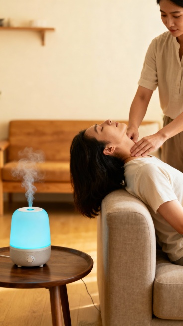 生成50张上门按摩照片预览效果