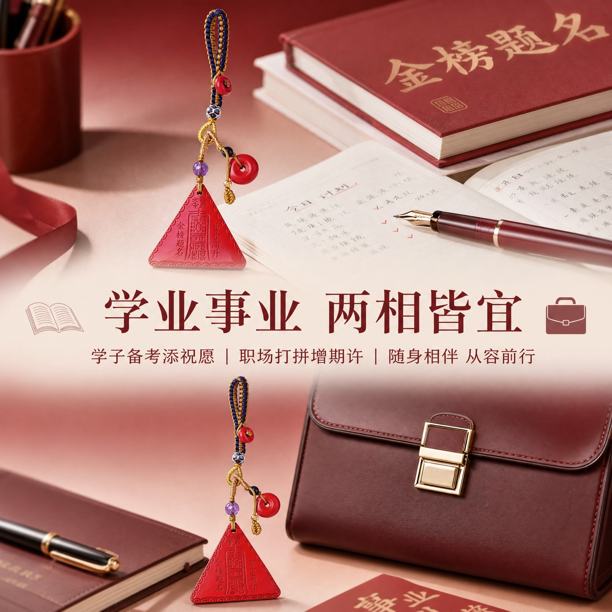 淘宝天猫电商主图第5张，1:1正方形，高级渐变白红纸质背景，酒… - 图片创意预览