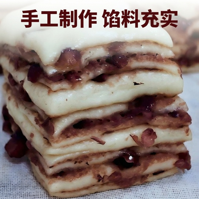 生成主图，方形，产片特点是手工制作  馅料充实预览效果