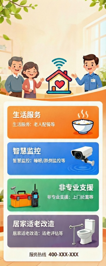 去掉为您打造安全、舒适、有尊严的居家晚年生活这句话预览效果