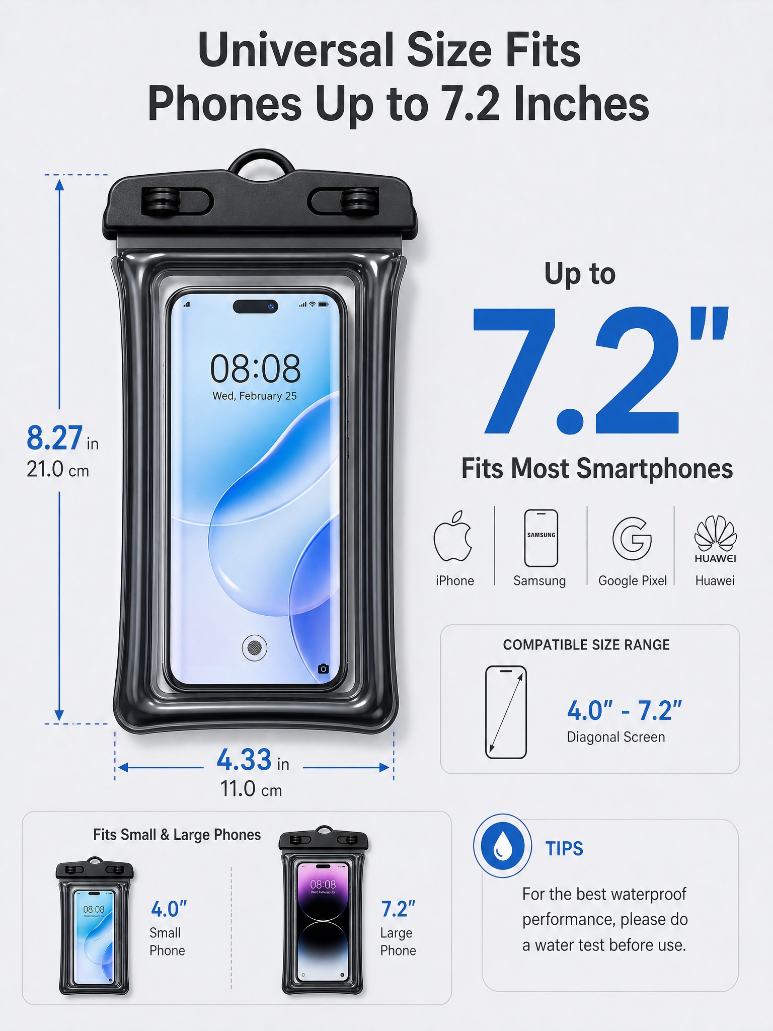 [主图-5] IPX8 Waterproof Phone Po… - 图片创意预览