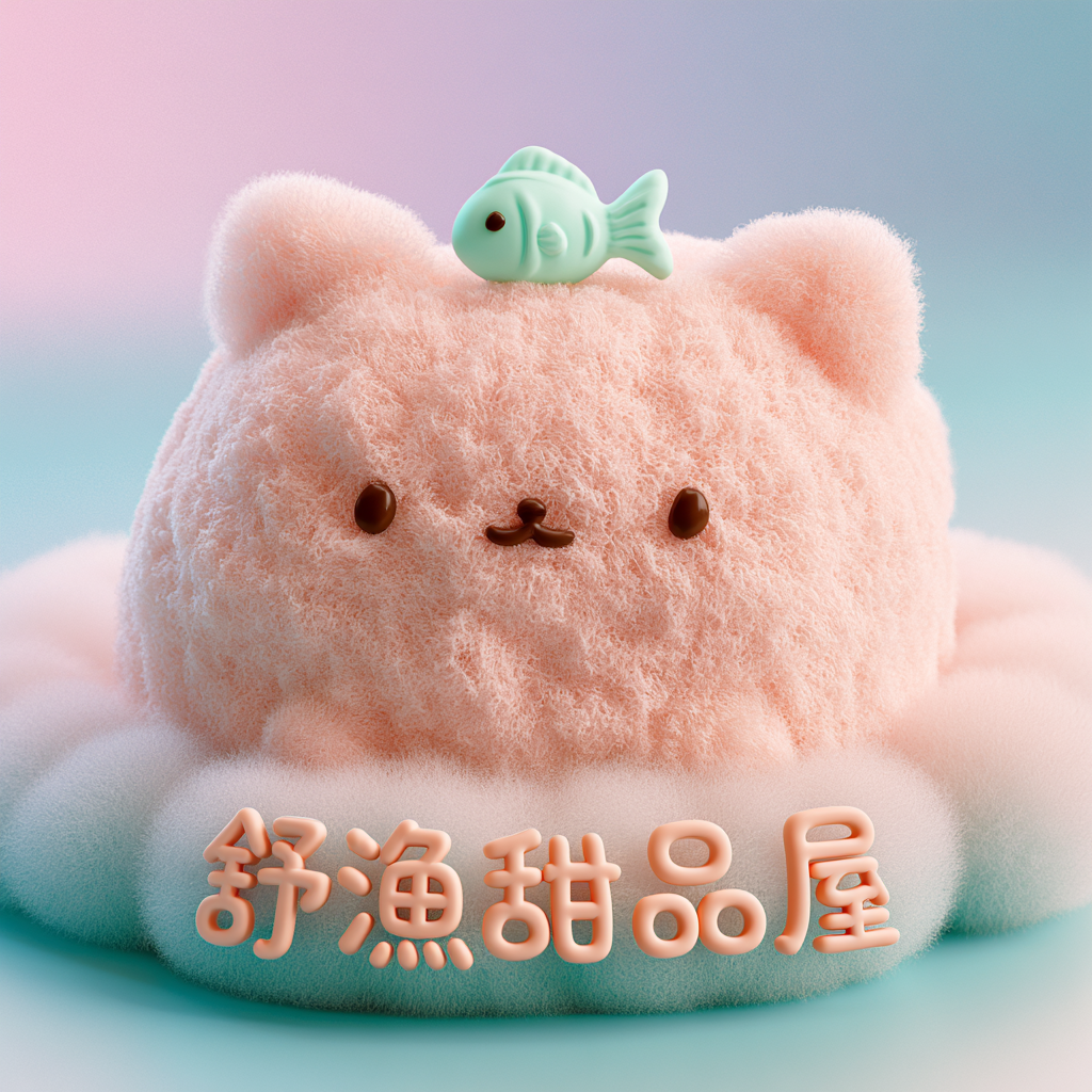 A sweet and healing cream-style… - 图片创意预览