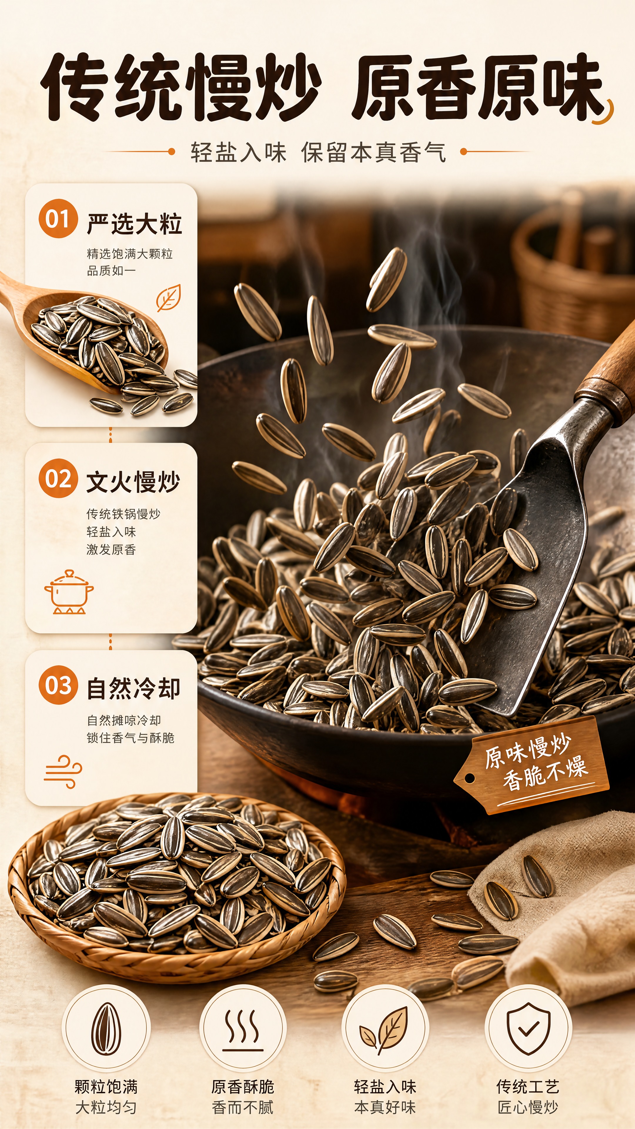 [商品] 使用【图1】原味葵花籽；保留瓜子外壳条纹、形态、色泽… - 图片创意预览
