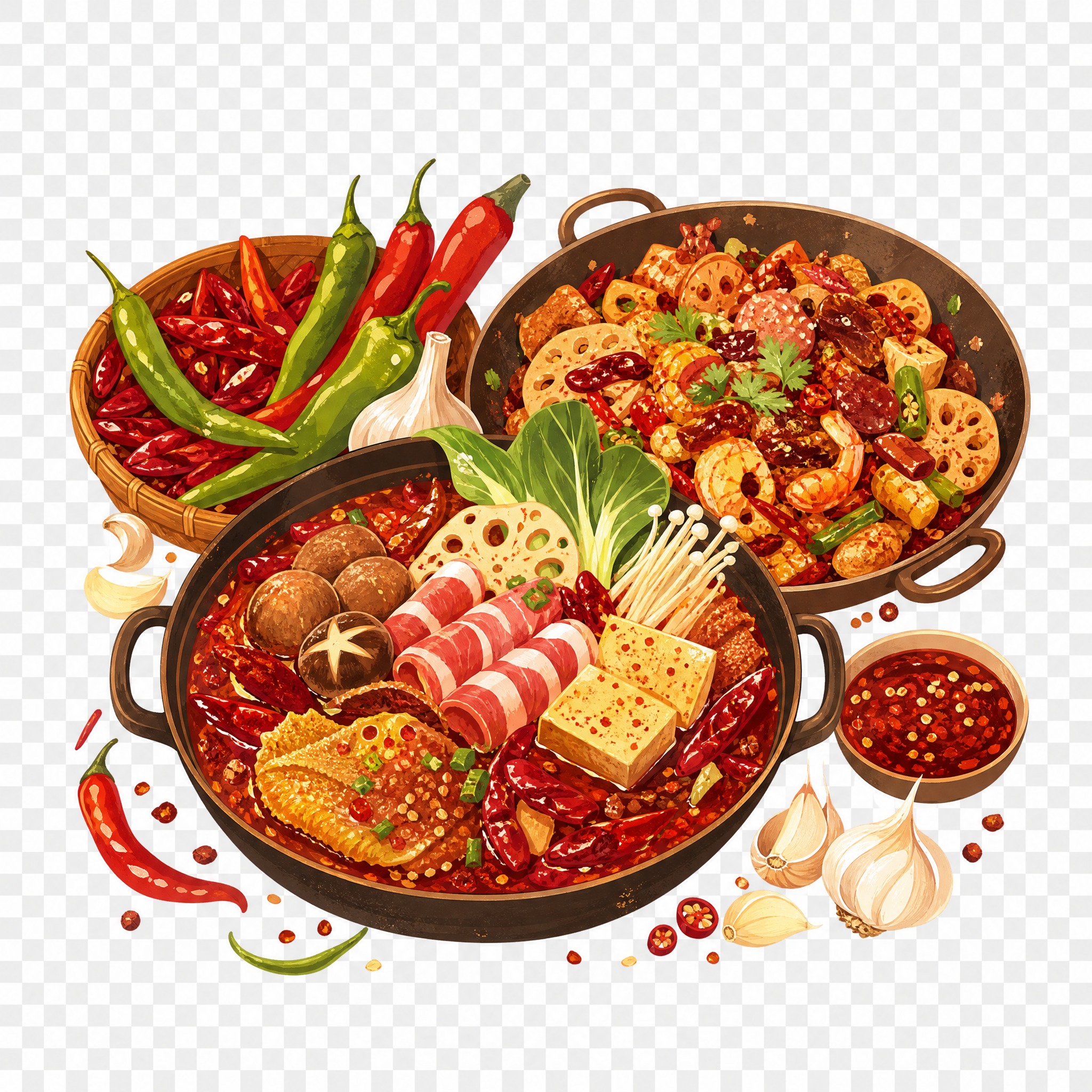扁平插画风格，暖色调秋意氛围，柔和的肌理质感，几何块面感，温暖… - 图片创意预览