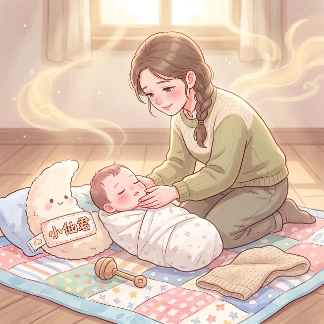小仙君降生在人间的时候，真的遇到一位温柔的妈妈预览效果
