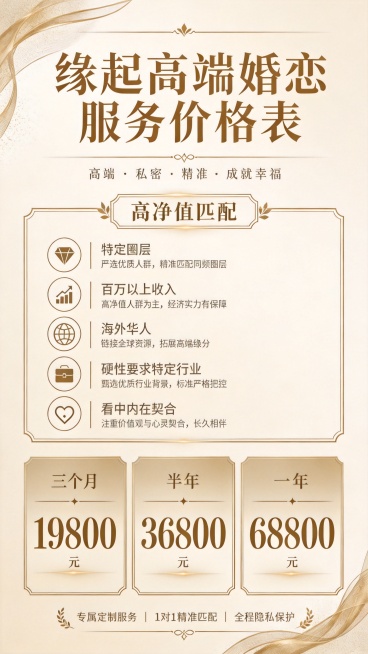 修改价格表设计，将原本的黑色背景更换为浅香槟色背景，保留全部文字和排版，整体感觉更明亮高级不沉闷预览效果