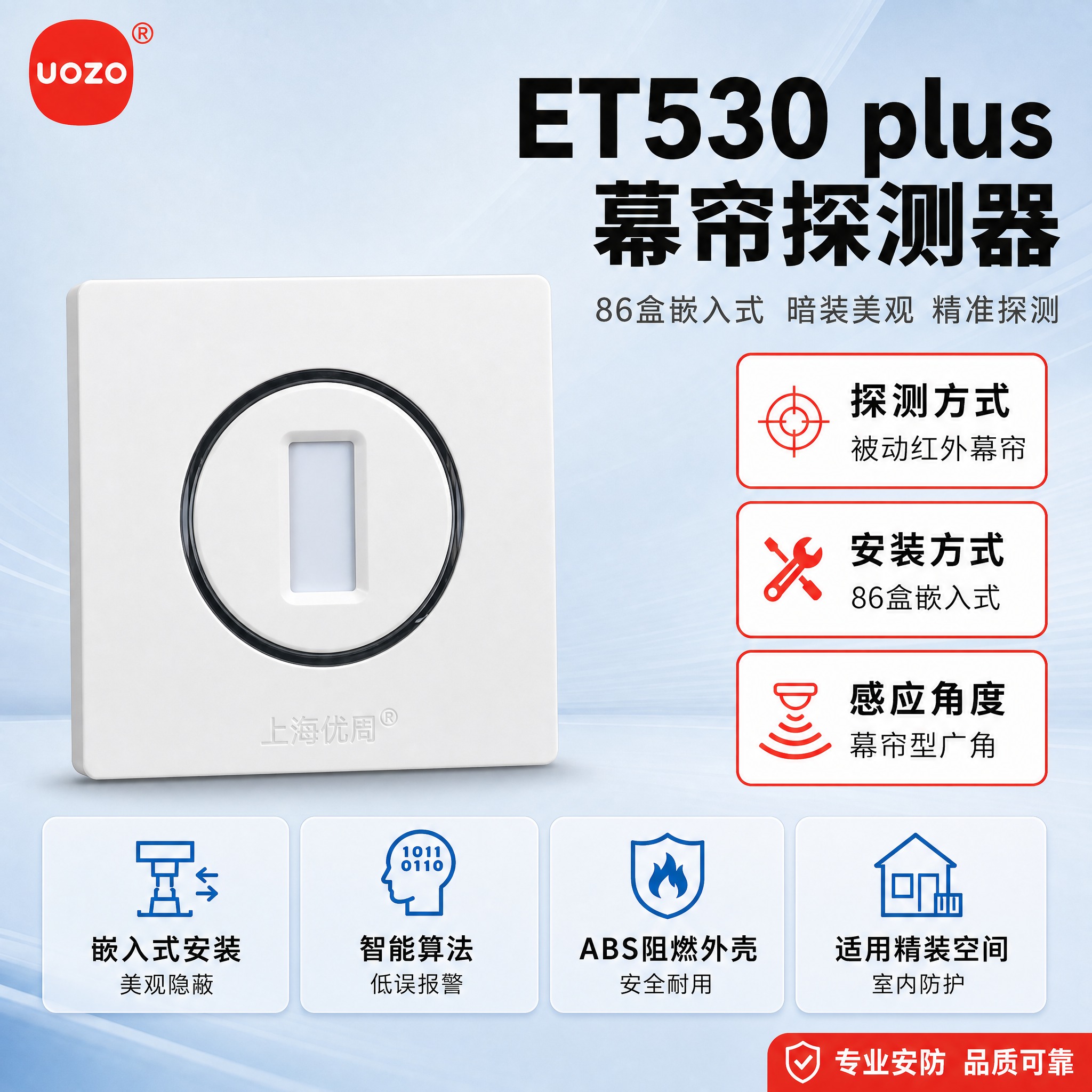 [主图-1] 首图：ET530 plus幕帘探测器产品主图，完… - 图片创意预览