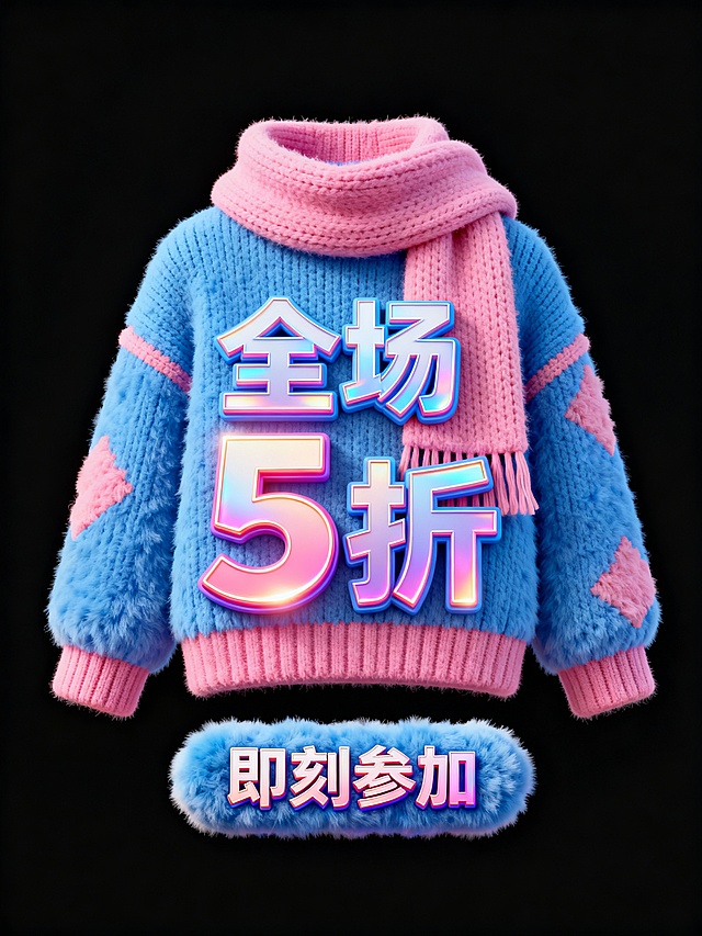 童装服饰创意3d弹窗·电商