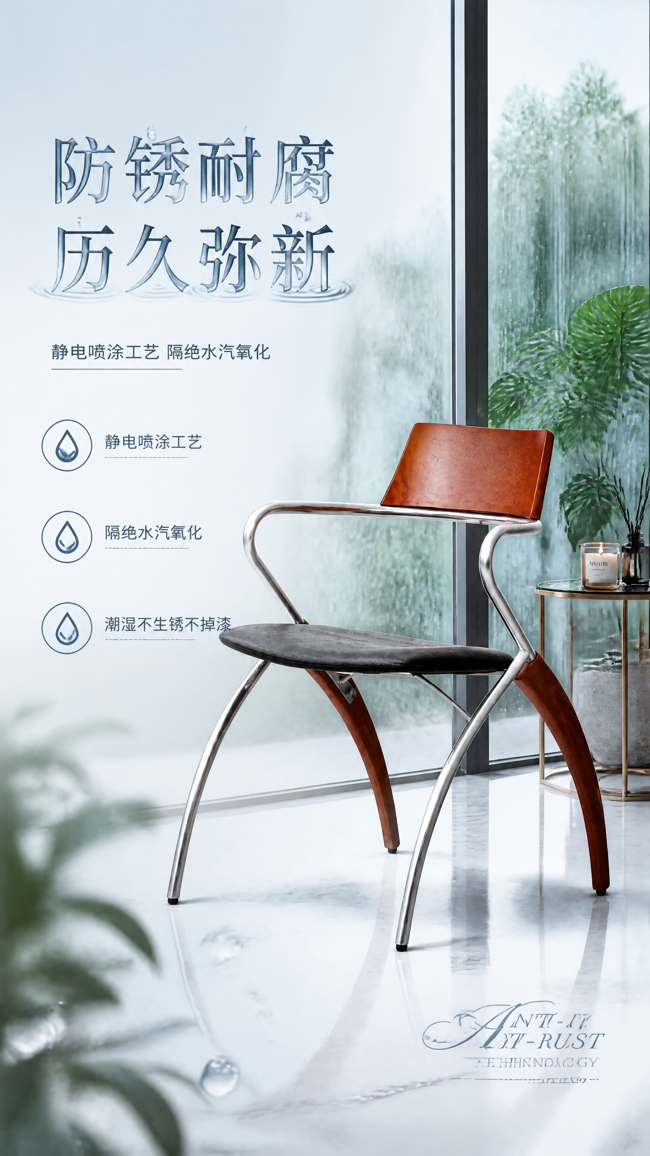 [第3张] 详情页防锈工艺页-静电喷涂防锈处理+潮湿环境场景展… - 图片创意预览