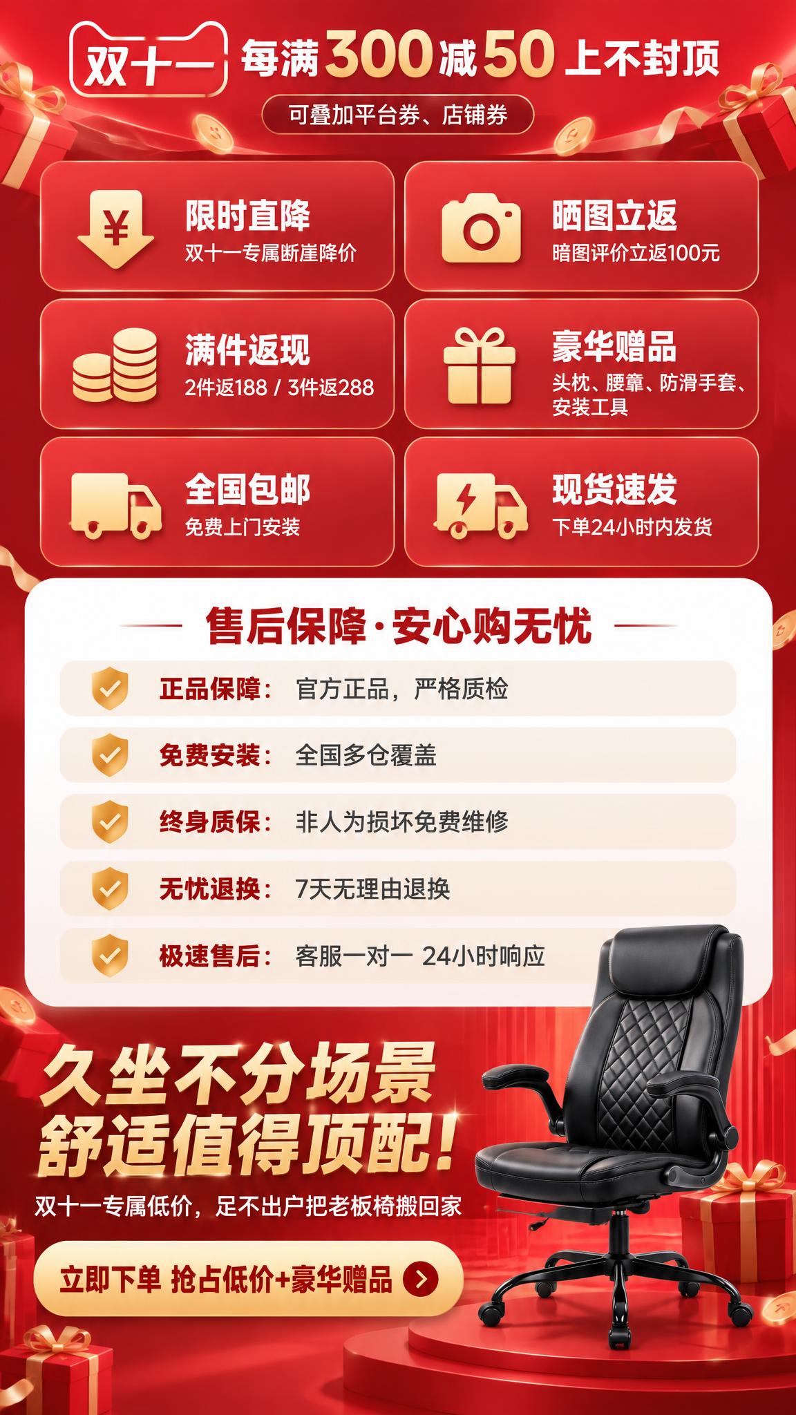 图生图模式：第1张为详情页版式参考，第2-5张为产品素材（黑色… - 图片创意预览