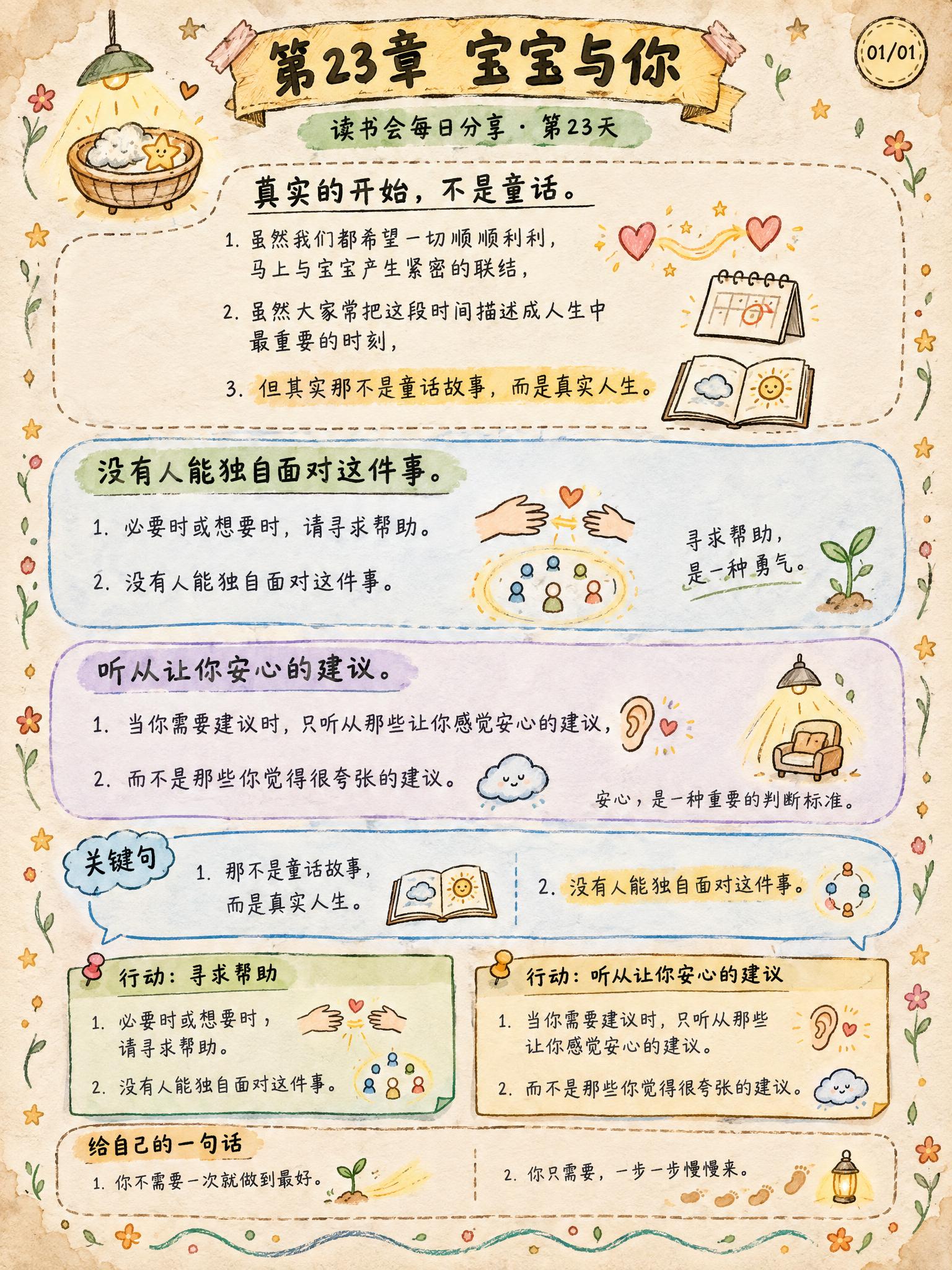手绘涂鸦笔记(Sketchnote)风格，经典手账风，3:4竖… - 图片创意预览