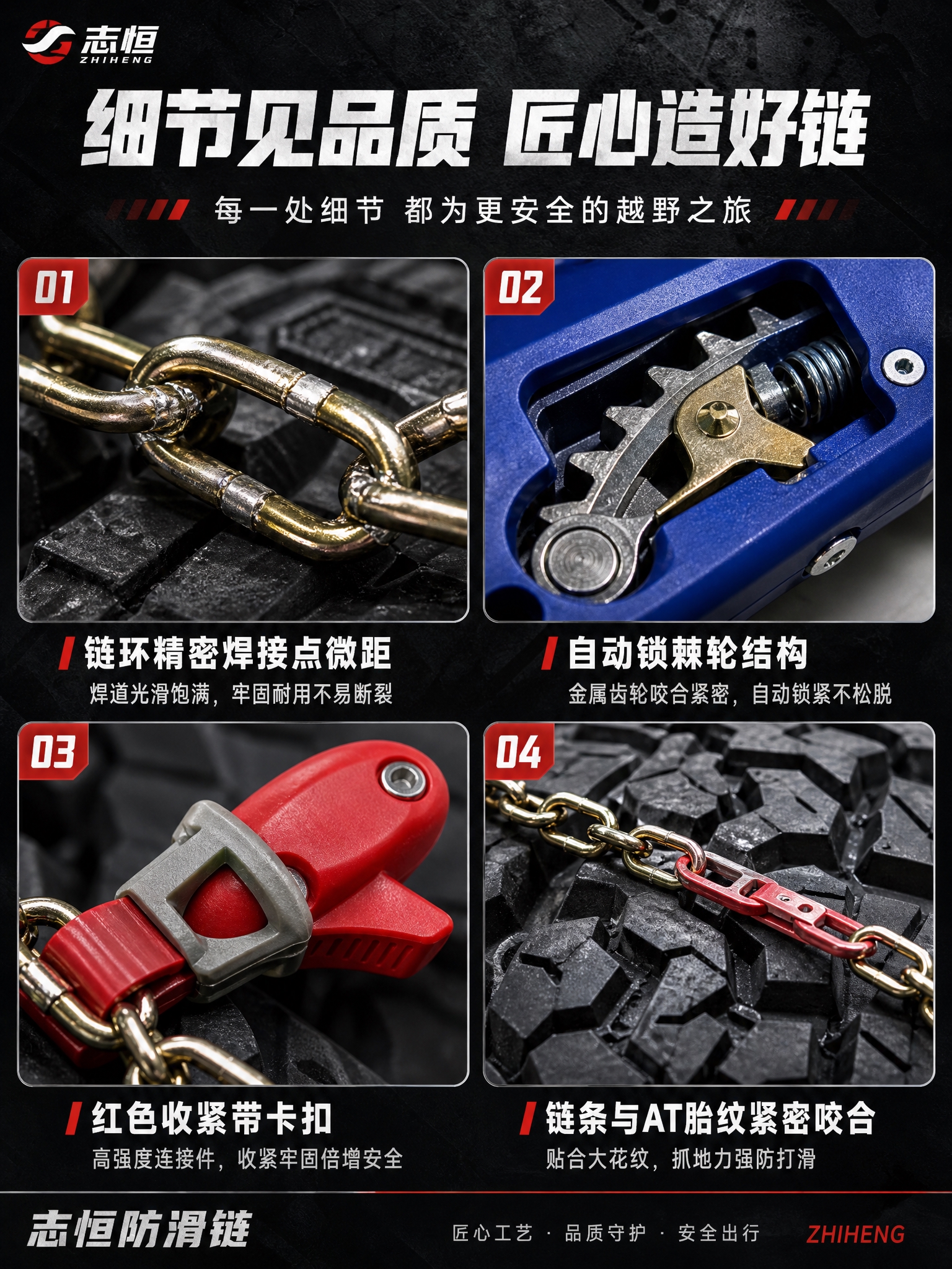 [详情页-7] 细节微距 四大核心细节展示 [商品] 使用产品… - 图片创意预览