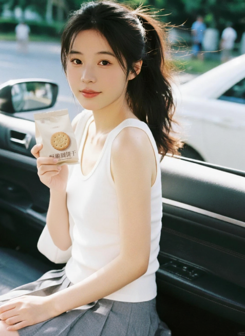 让图2的人拿起图1的饼干预览效果