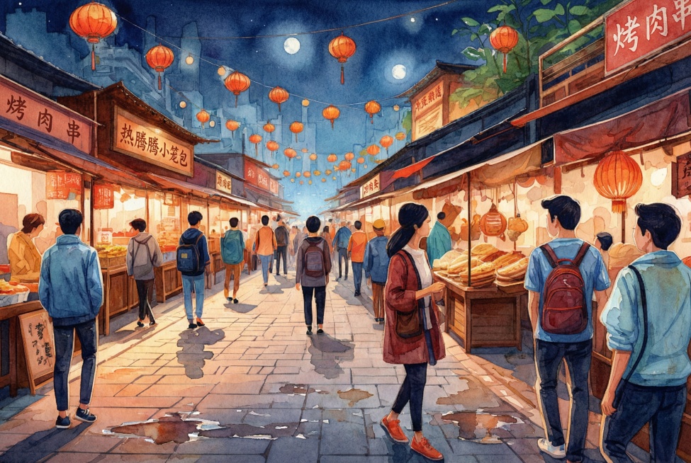将图片修改为水彩插画风格，大师作品。注意细节刻画预览效果