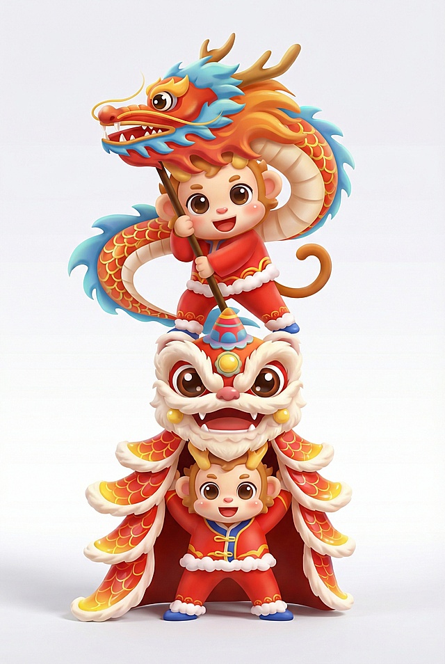 请把图1插画变成图2插画风格，图片比例2：3