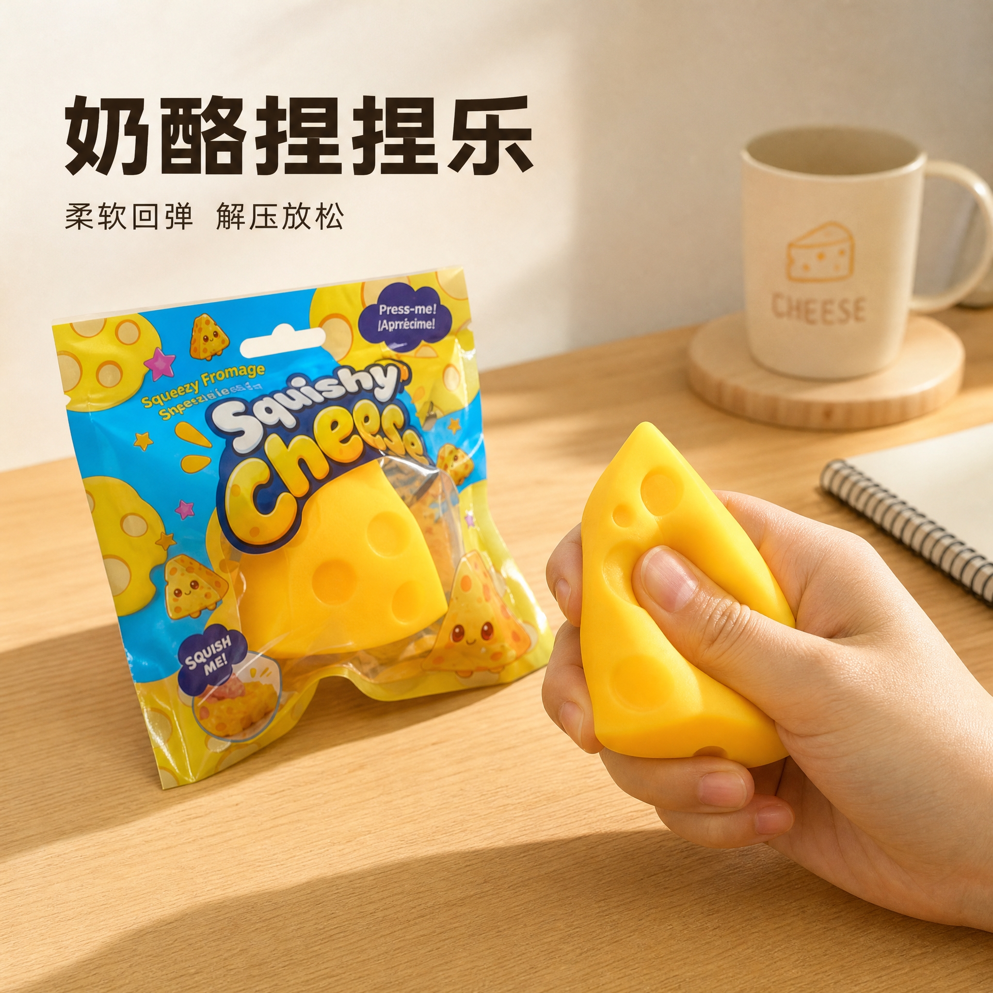 【主图-2】Squeezy Cheese 奶酪捏捏乐 真实使用… - 图片创意预览