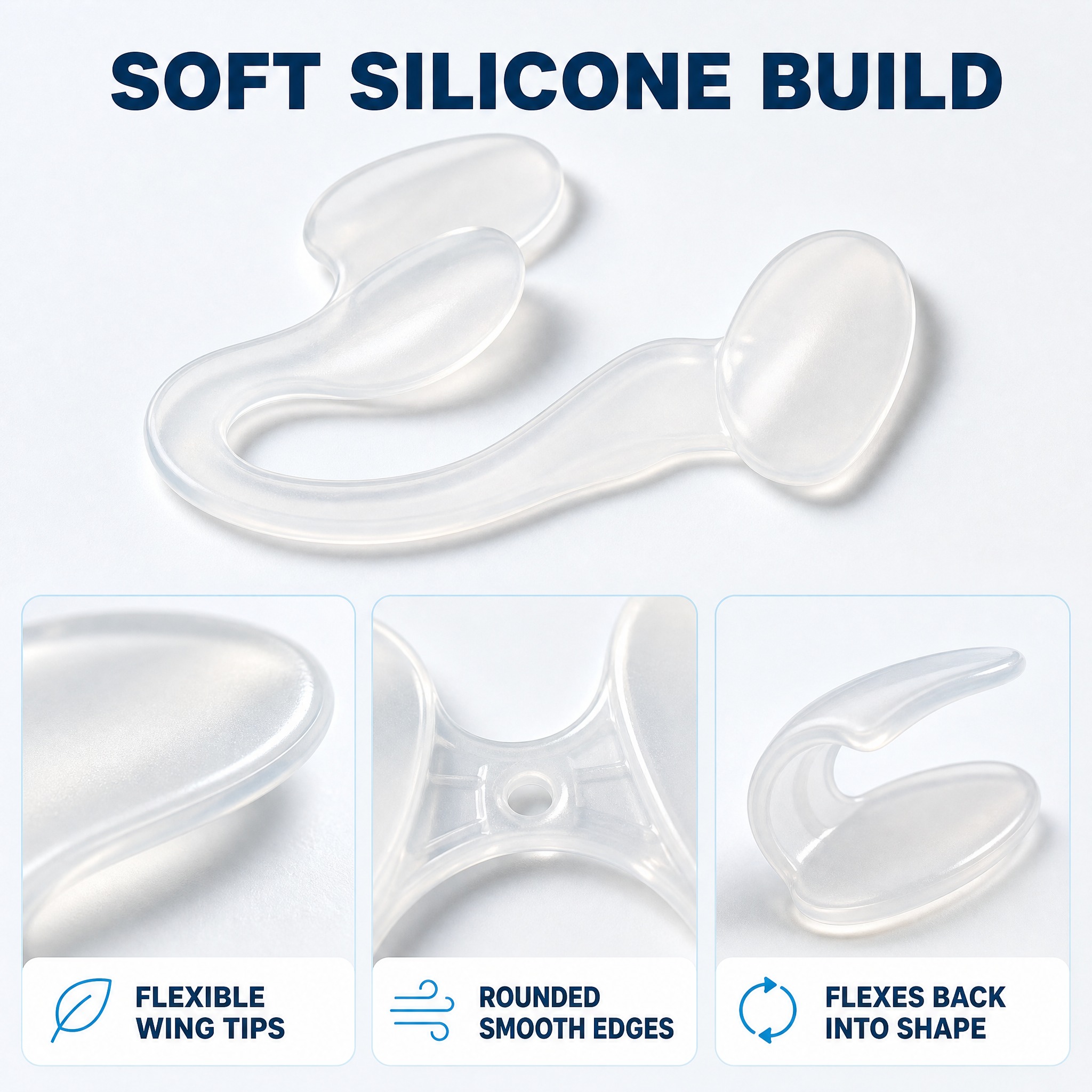 [主图-3] 商品名称「4 Pcs Silicone Nasa… - 图片创意预览