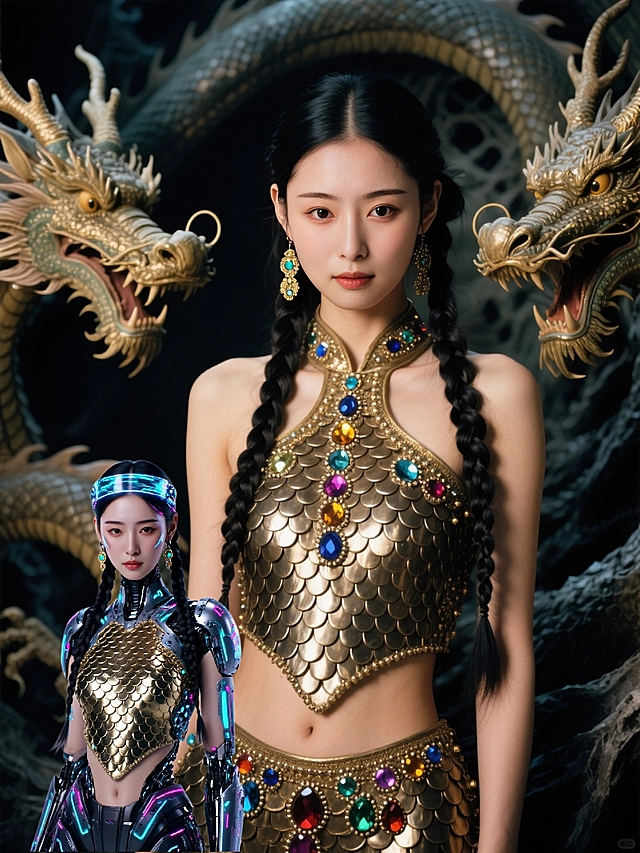 🤩赛博朋克风金属战士闯入龙巢啦！